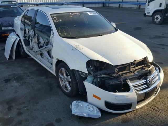 3VWRZ71K78M072499 - 2008 VOLKSWAGEN JETTA SE WHITE photo 1