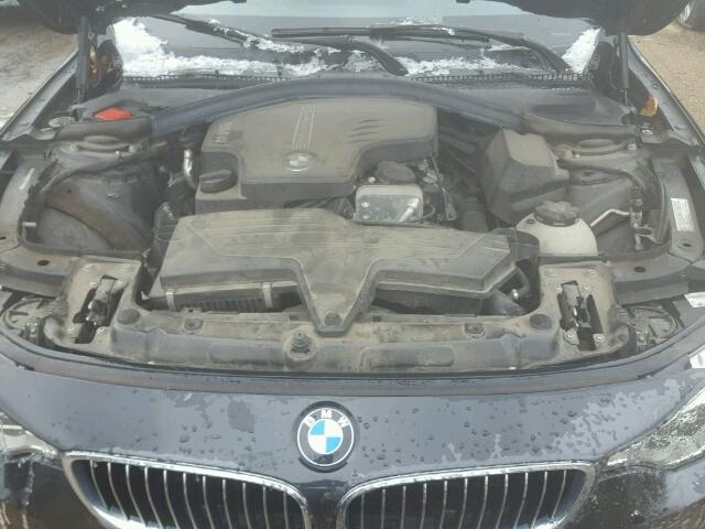 WBA3N5C51EF717446 - 2014 BMW 428 XI BLACK photo 7