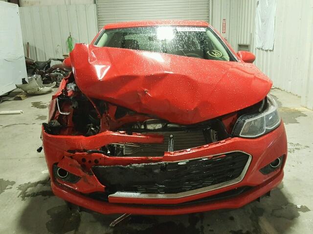 1G1BC5SM6J7143579 - 2018 CHEVROLET CRUZE LS RED photo 9