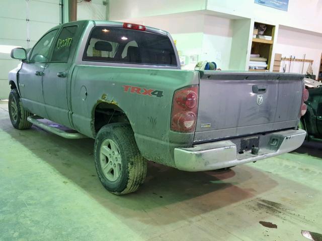 1D7HU18N98S556360 - 2008 DODGE RAM 1500 S GRAY photo 3