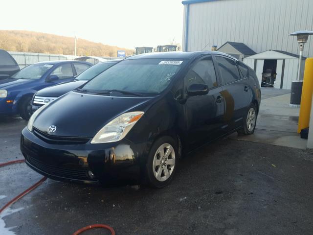 JTDKB20U953066540 - 2005 TOYOTA PRIUS BLACK photo 2