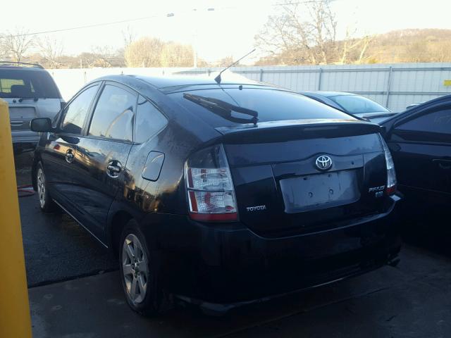 JTDKB20U953066540 - 2005 TOYOTA PRIUS BLACK photo 3