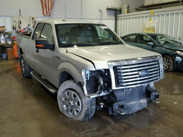 1FTEX1E80AKE49478 - 2010 FORD F150 SUPER SILVER photo 1