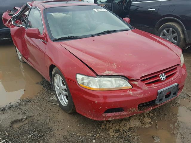 1HGCG22521A007851 - 2001 HONDA ACCORD EX RED photo 1