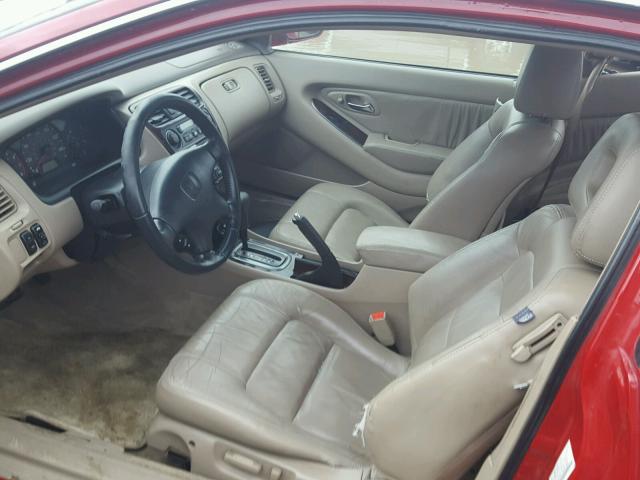 1HGCG22521A007851 - 2001 HONDA ACCORD EX RED photo 5