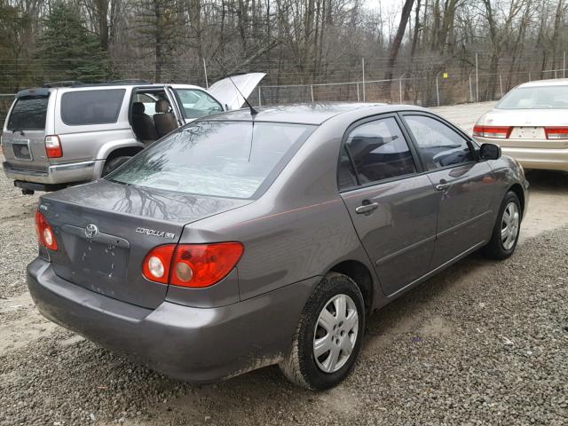 1NXBR32E36Z642024 - 2006 TOYOTA COROLLA CE GRAY photo 4