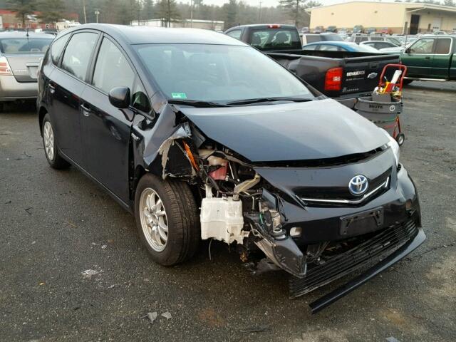 JTDZN3EU2EJ006549 - 2014 TOYOTA PRIUS V BLACK photo 1