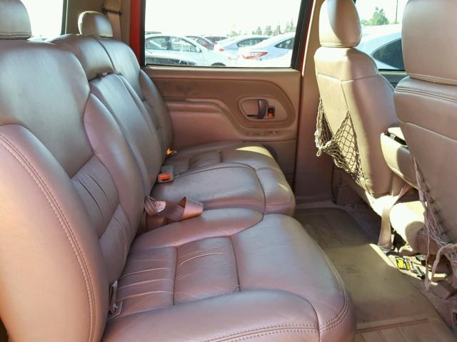 3GNEC16R3XG255540 - 1999 CHEVROLET SUBURBAN C RED photo 6