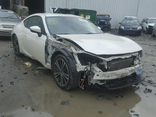 JF1ZNAA14D1706397 - 2013 TOYOTA SCION FR-S WHITE photo 1