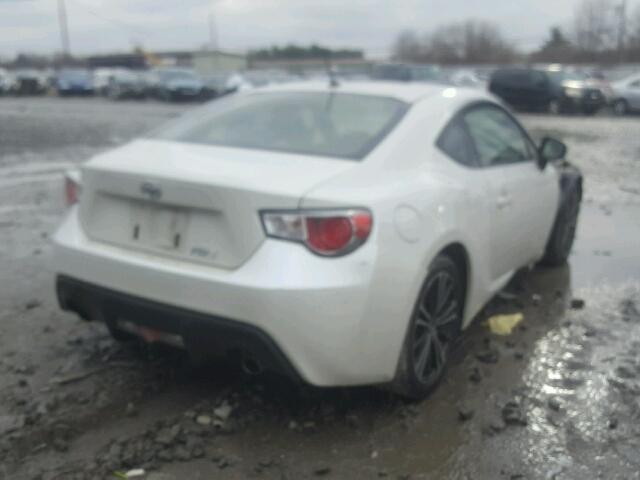 JF1ZNAA14D1706397 - 2013 TOYOTA SCION FR-S WHITE photo 4