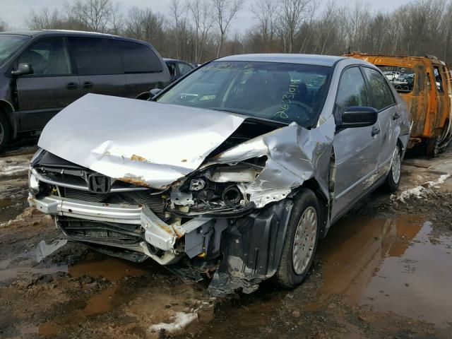 1HGCM56176A084045 - 2006 HONDA ACCORD VAL SILVER photo 2