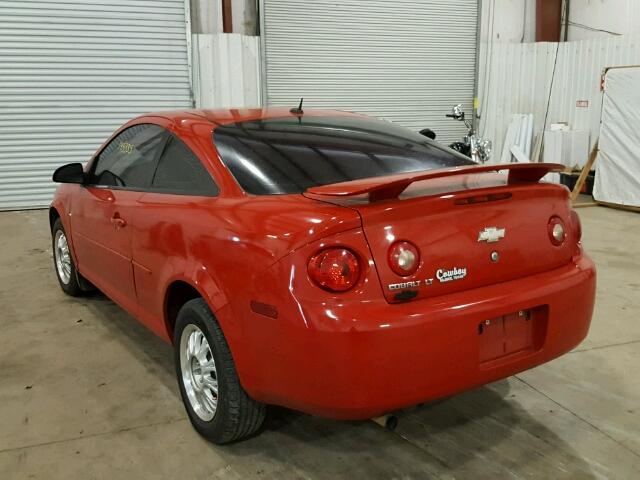 1G1AD1F56A7182032 - 2010 CHEVROLET COBALT 1LT RED photo 3