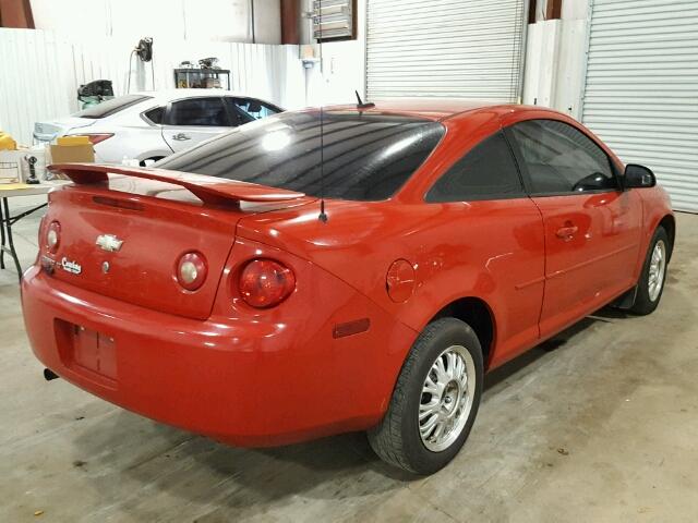 1G1AD1F56A7182032 - 2010 CHEVROLET COBALT 1LT RED photo 4