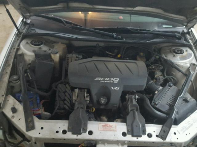 2G2WP522141153731 - 2004 PONTIAC GRAND PRIX SILVER photo 7