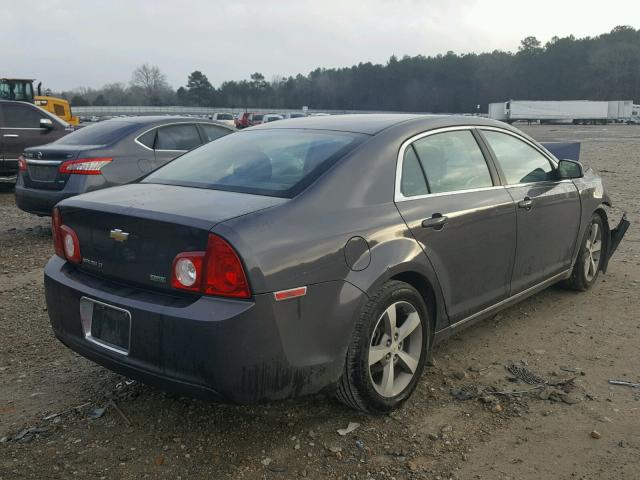 1G1ZC5EUXBF101773 - 2011 CHEVROLET MALIBU 1LT GRAY photo 4