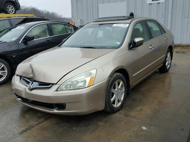 1HGCM66564A027065 - 2004 HONDA ACCORD EX GOLD photo 2