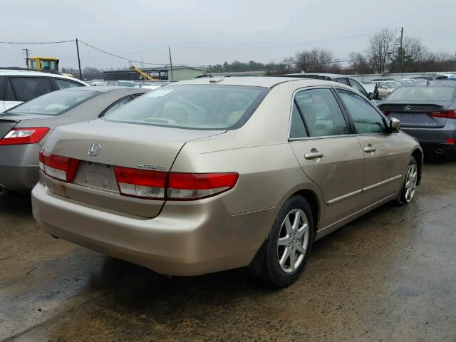 1HGCM66564A027065 - 2004 HONDA ACCORD EX GOLD photo 4