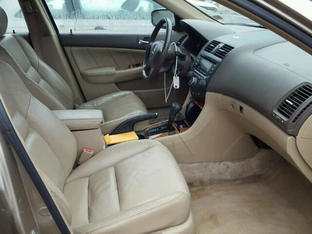 1HGCM66564A027065 - 2004 HONDA ACCORD EX GOLD photo 5