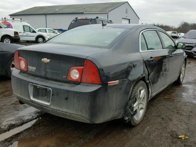 1G1ZH57BX9F190199 - 2009 CHEVROLET MALIBU 1LT BLACK photo 4