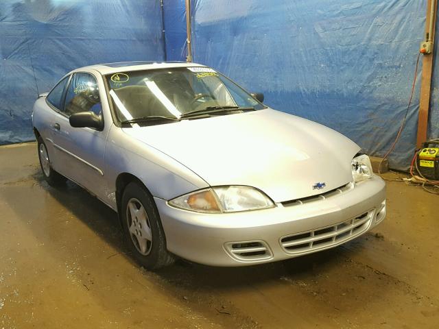 1G1JC124227147909 - 2002 CHEVROLET CAVALIER SILVER photo 1