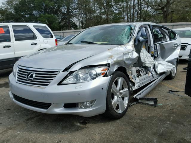 JTHBL5EF2B5105444 - 2011 LEXUS LS 460 SILVER photo 2