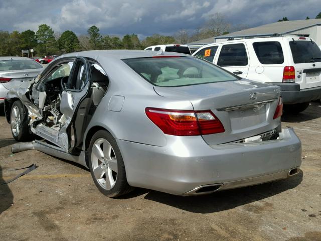 JTHBL5EF2B5105444 - 2011 LEXUS LS 460 SILVER photo 3