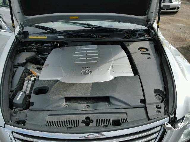 JTHBL5EF2B5105444 - 2011 LEXUS LS 460 SILVER photo 7