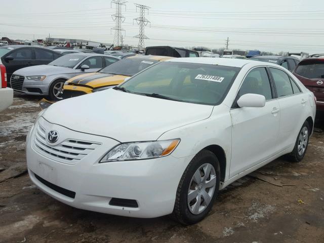 4T4BE46K28R014126 - 2008 TOYOTA CAMRY CE WHITE photo 2