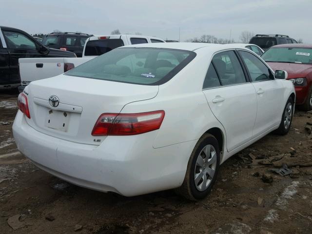 4T4BE46K28R014126 - 2008 TOYOTA CAMRY CE WHITE photo 4