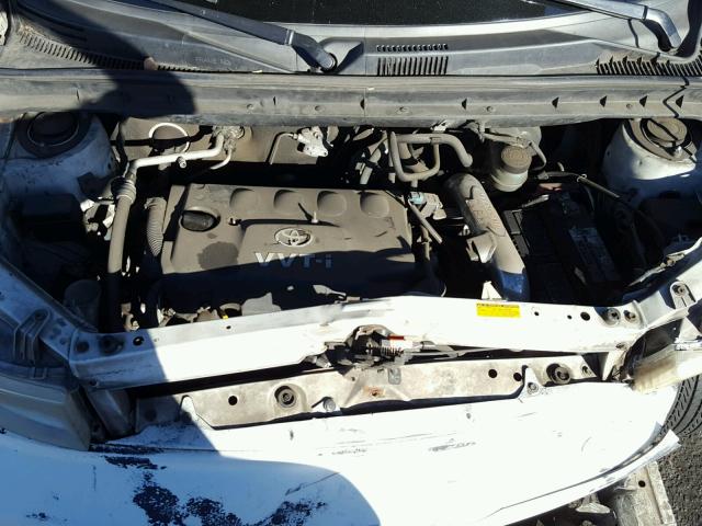 JTLKT324840132256 - 2004 TOYOTA SCION XB თეთრი ფოტო 7