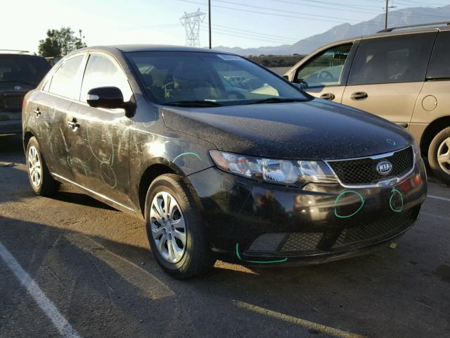 KNAFU4A24A5053422 - 2010 KIA FORTE EX BLACK photo 1