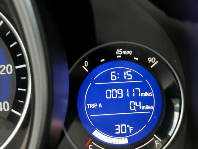 JHMGK5H55GS014446 - 2016 HONDA FIT LX أزرق صورة 8