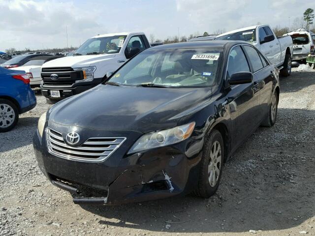 JTNBB46KX93052505 - 2009 TOYOTA CAMRY HYBR BLACK photo 2