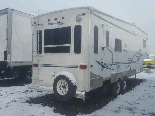 4YDF295213K084976 - 2003 KEYSTONE COUGAR WHITE photo 4