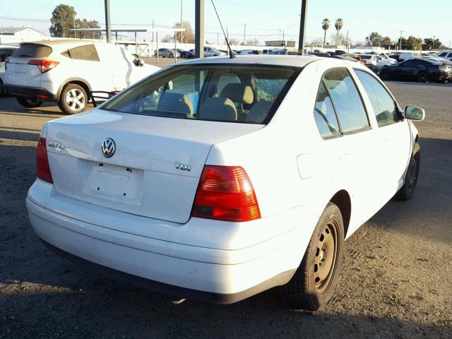 3VWRP69M13M103812 - 2003 VOLKSWAGEN JETTA GL T WHITE photo 4