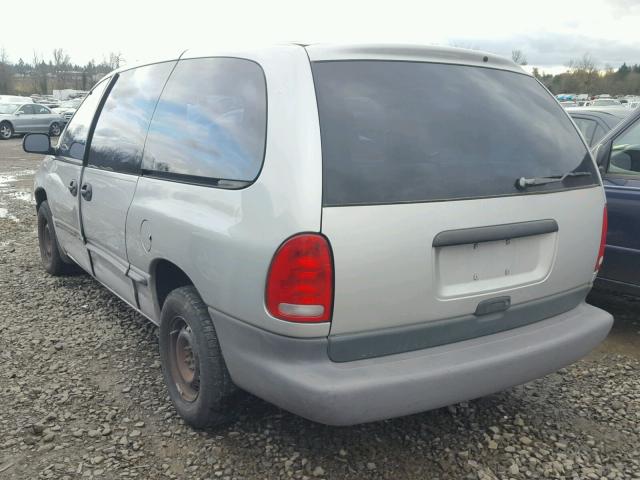 2B4GP24G5YR775731 - 2000 DODGE GRAND CARA SILVER photo 3