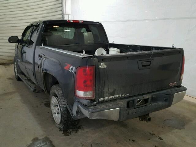 2GTEK19J781317145 - 2008 GMC SIERRA K15 BLACK photo 3