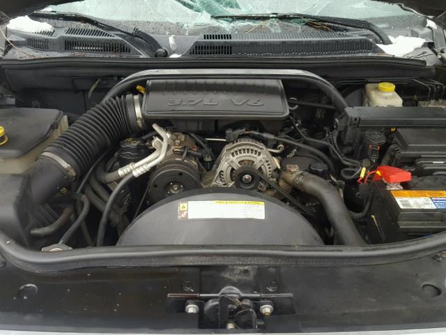 1J8HG48K37C650051 - 2007 JEEP COMMANDER GRAY photo 7