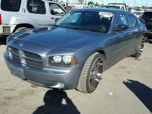 2B3KA43R86H392643 - 2006 DODGE CHARGER SE GRAY photo 2