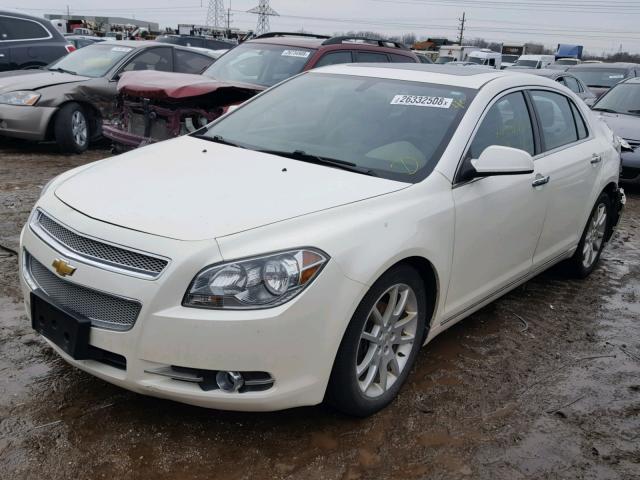 1G1ZE5E7XBF388214 - 2011 CHEVROLET MALIBU LTZ WHITE photo 2