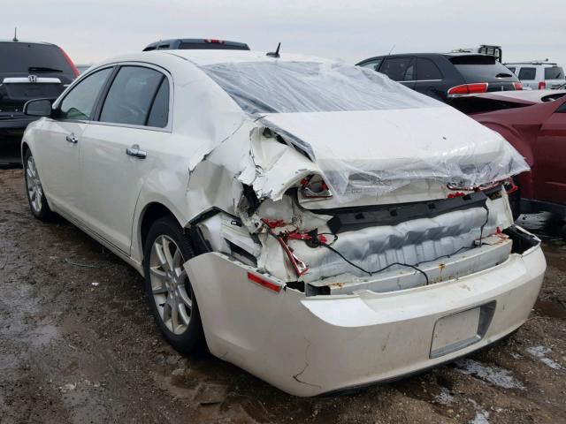 1G1ZE5E7XBF388214 - 2011 CHEVROLET MALIBU LTZ WHITE photo 3