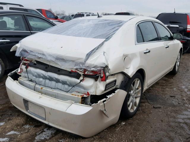 1G1ZE5E7XBF388214 - 2011 CHEVROLET MALIBU LTZ WHITE photo 4