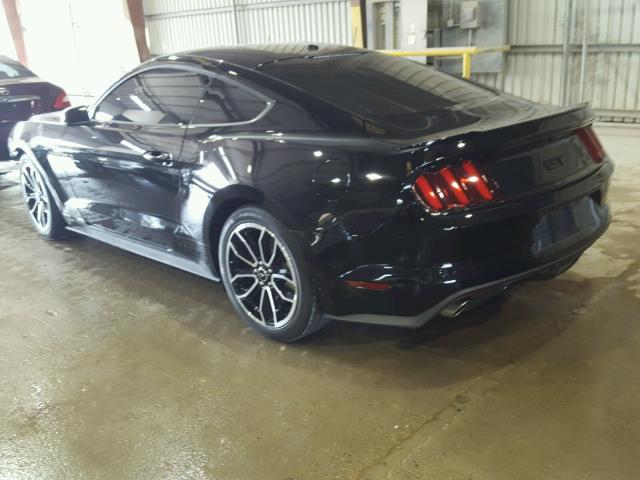 1FA6P8CF7H5263353 - 2017 FORD MUSTANG GT BLACK photo 3