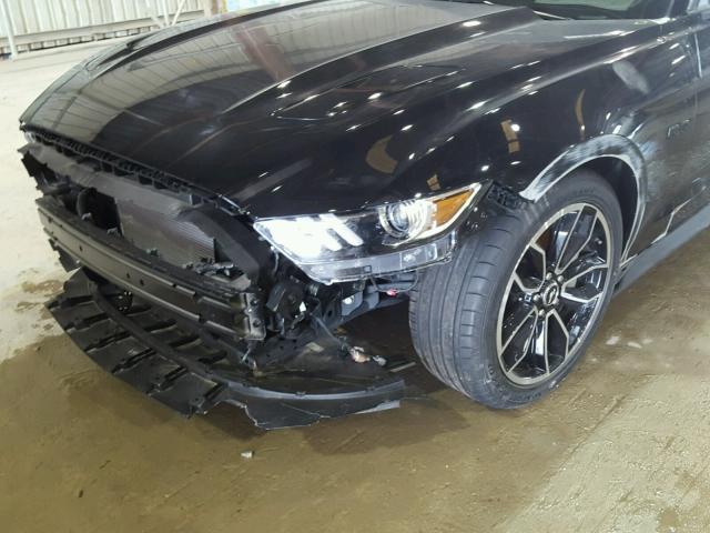 1FA6P8CF7H5263353 - 2017 FORD MUSTANG GT BLACK photo 9