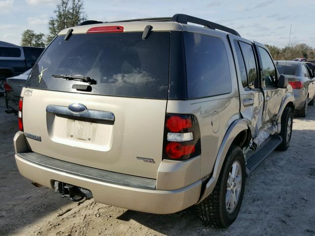 1FMEU63E47UB38904 - 2007 FORD EXPLORER X BEIGE photo 4