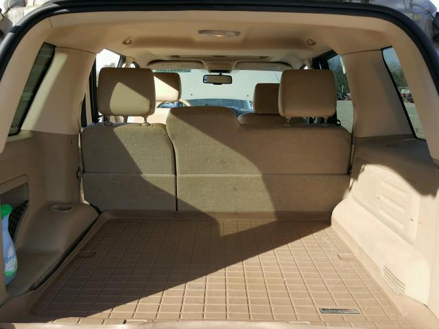 1FMEU63E47UB38904 - 2007 FORD EXPLORER X BEIGE photo 9