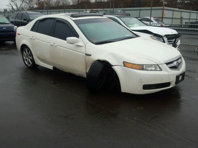 19UUA66274A024260 - 2004 ACURA TL WHITE photo 1