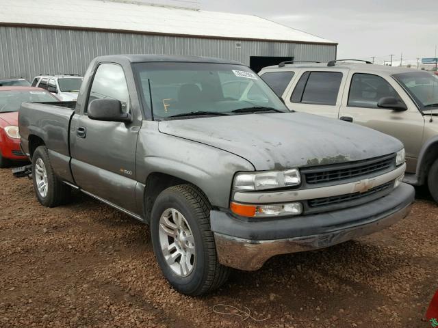 1GCEC14Z72Z319275 - 2002 CHEVROLET SILVERADO CHARCOAL photo 1