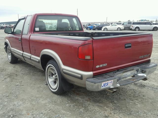 1GCCS1946W8148232 - 1998 CHEVROLET S TRUCK S1 RED photo 3