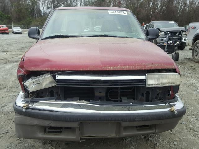 1GCCS1946W8148232 - 1998 CHEVROLET S TRUCK S1 RED photo 6